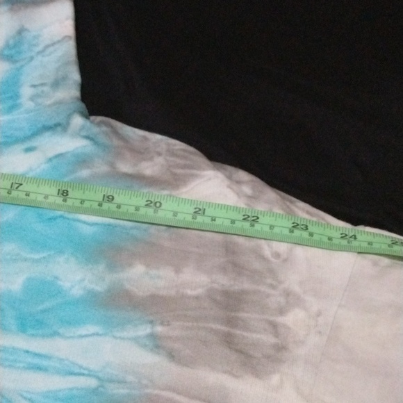 Tie dye sweatshirt crop top blue and Gray size large - Picture 8 of 12